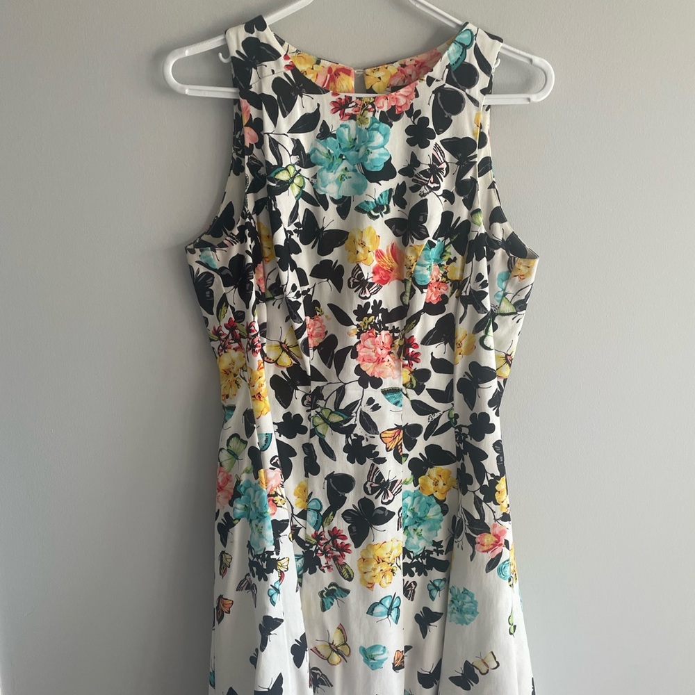 Maggy London Multicolor Floral Dress